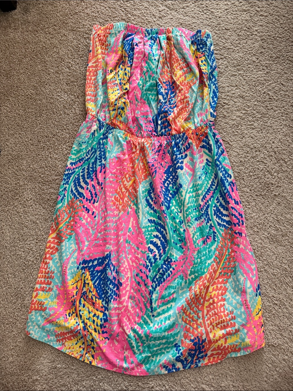 Lilly Pulitzer Patterned midi Dress size small